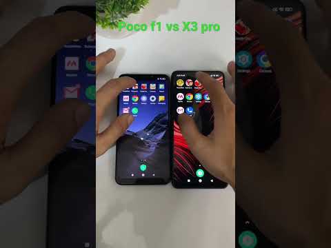 Poco F1 vs Poco X3 pro // Speed Test #shorts