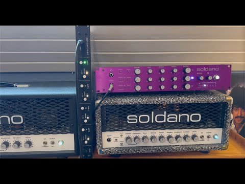 Soldano X88 IR into SLO30 vs SLO 100 comparison & short clip all channels