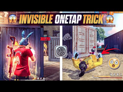 New "INVISIBLE" One Tap Headshot Trick | New One Tap Headshot Trick | Free Fire New Headshot Bug !!