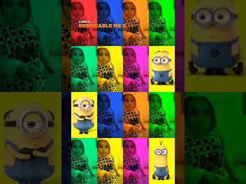 Despicable Me 3 Filter: The Ultimate Color Challenge #shorts