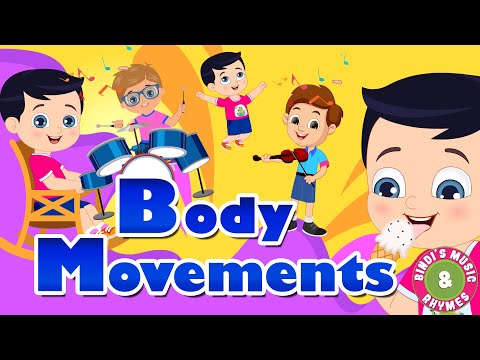 Body Movement Song for kids | Action Rhyme for children | Bindi's Music & Rhymes