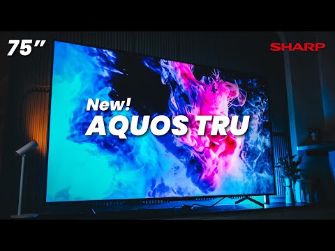 SHARP AQUOS TRU 75" TV (2024): Flagship Experience BUT More Affordable! 😎