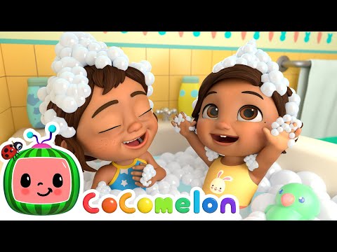 Bath Song! 🛁 with Nina! | CoComelon Nursery Rhymes & Kids Songs