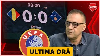 UEFA, DECIZIE DE URGENTA DUPA ROMANIA - KOSOVO! ANUNTUL FRF: “SE ANULEAZA TOT!”