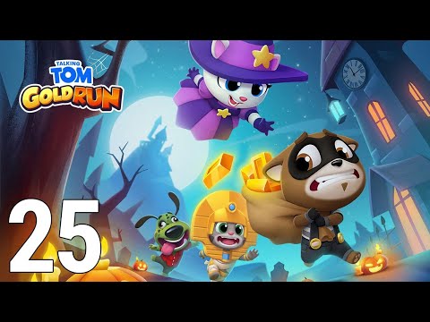 Talking Tom Gold Run Gameplay Part 25 - Zombie Ben (iOS/Android)