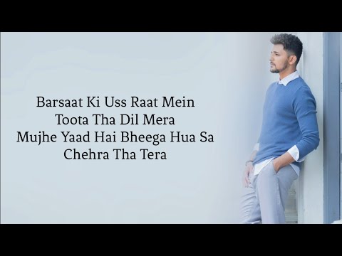 Darshan Raval - Barsaat (Lyrics) ▪︎ Rashmi Virag