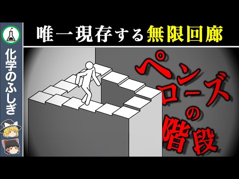 【ゆっくり解説】存在できない形…造れました「ペンローズの階段」