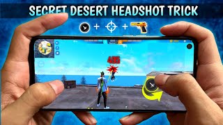 Desert Eagle Secret Headshot Trick 😈 [ Handcam ] You Never Know Before ~