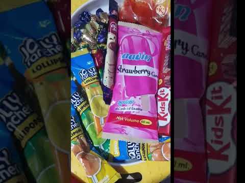 CANDY ICECREAM STROBERRY || LOT'S OF CANDIES #Shorts #Viral