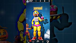 TOY CHICA VS ICE FNAF AR ÉDIT #fnaf #fnafedit #fnafshort #fnafar #fnaftheories #short #shorts