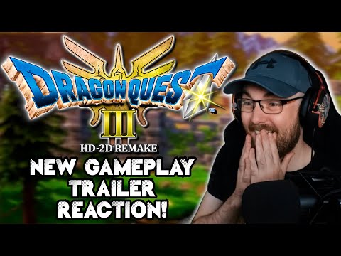 DQ3 HD-2D Remake New Gameplay Trailer Reaction! - I Seriously Can't Wait!