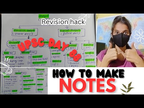 UPSC🔥How To Revise✅📄How to Make Notes । UPSC Day 88