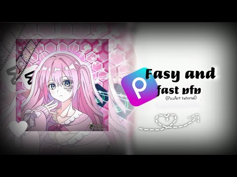 Easy and fast PFP Tutorial [ PicsArt Tutorial ] 💝