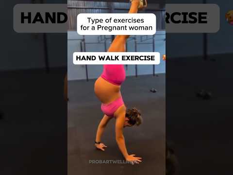 types of exercises for a pregnant woman that makes labour and child birth easy #pregnancy #gym