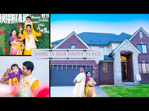 Bhaskar & Deepthi | Housewarming | 4K | Gruhapravesham | USA Michigan | Chavis Studio | Dream House