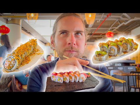 Where’s the BEST Sushi in Bogota? - Day 1 of 3 - Sushi Master Competition - A Gringo’s Opinion