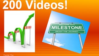 Milestone Vlog: 200 Videos