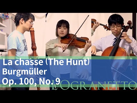 Burgmüller : La chasse - The Hunt, Op. 100, No. 9 - by Ogranetto