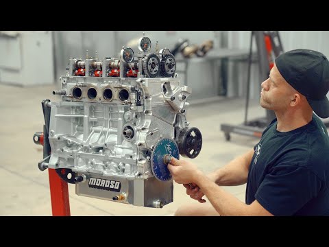 Building a 1,000 Horsepower Honda 4Cyl Engine | ASMR