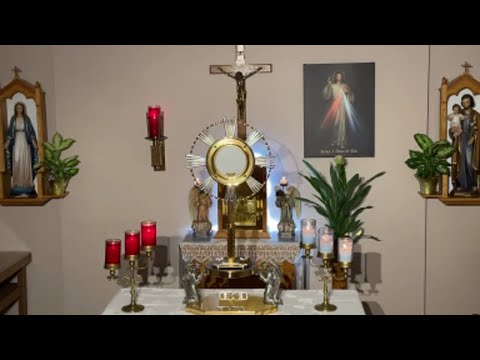 LIVE Eucharistic Adoration - Sisters of Divine Mercy