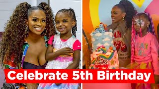 Kandi Burruss Celebrates Her Daughter Blaze's 5th Birthday With Family