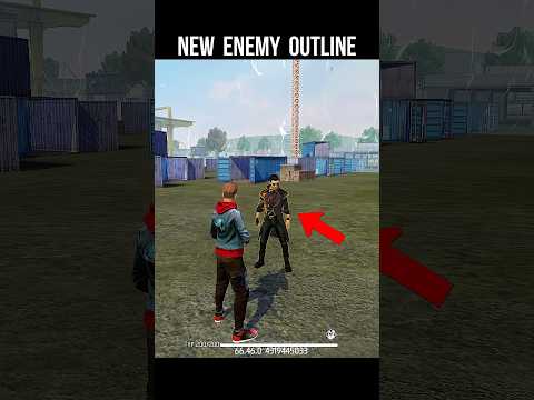 New Enemy Outline 🔥 Free Fire Enemy Outline | New Setting #srikantaff