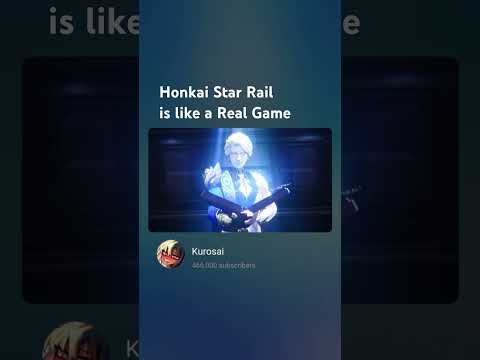 Honkai Star Rail is like a Real Game