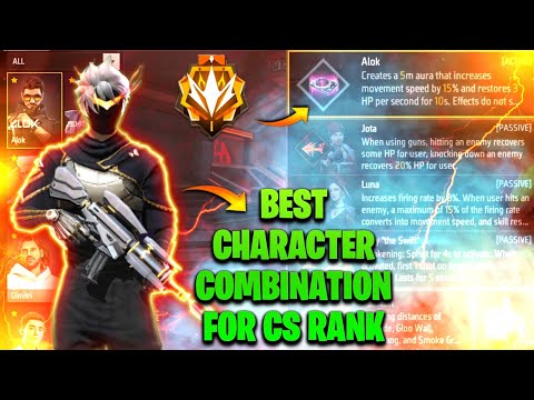 After update CS Rank Best Character Combination | Best Character Combination For Clash Squad Ranked