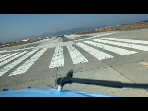 Boeing 737 Takeoff Cockpit View - Engine Start + Takeoff HER Greece