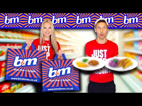 Who can BUY and COOK the best MEAL from B&M? Budget shopping & cooking challenge