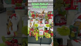 #thegrinch #grinch #grinchmas #hobbylobby #hobbylobbyhaul #christmasdecor #decor #holidaydecor #asmr