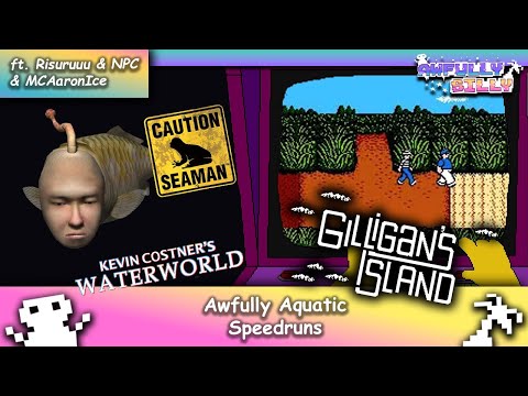 The Real Kevin Costner's Waterworld Game - Awfully Silly - GDQ Hotfix Speedruns