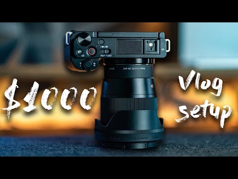 Best Vlogging Setup for 2023 | Sony ZV-E10 + Sigma 16