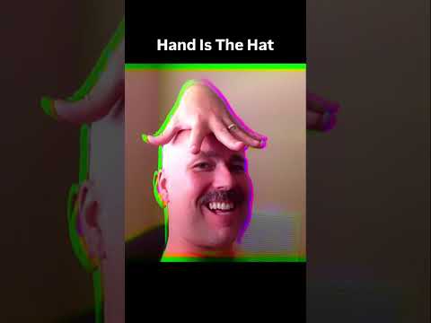 Hand Is The Hat #funny #weird #comedy #youtuber #throwback #hand #fashion