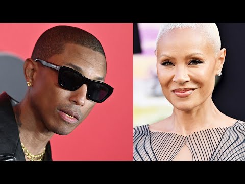 Pharrell’s Bold New Look Sparks Jada Pinkett Comparisons