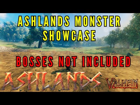 Valheim Ashlands - All new regular monsters (no bosses included)