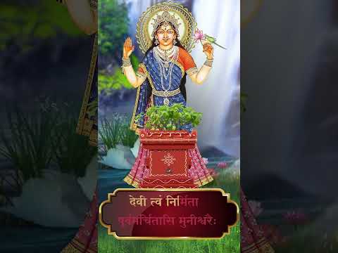 Tulsi Stuti Mantra |तुलसी स्तुति मंत्र| Devki Pandey | Devi tvam nimrita purvamarchitasi munishvarah