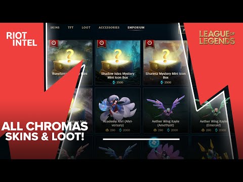 Blue Essence Emporium 2023 Full Lineup | All Skins, Chromas And Loot!