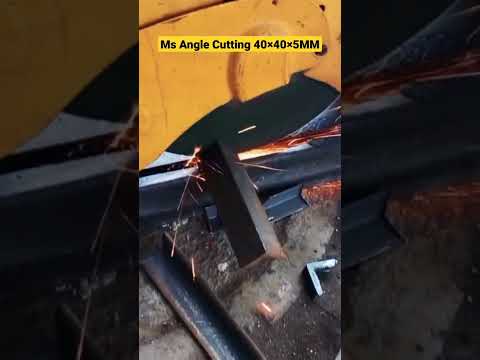 #MSAngle #40×40×mm cutting and welding||