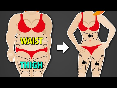 25 Most Effective Exercises – Slim Waist & Thigh