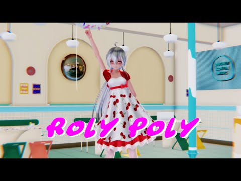 ≡MMD≡ Yowane Haku - Roly Poly [4KUHD60FPS][Eng sub]