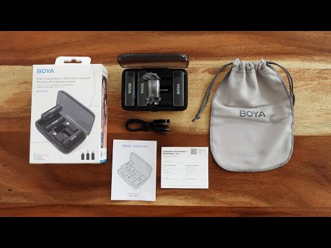 BOYALINK 3 IN 1 COMPACT WIRELESS MICROPHONE UNBOXING I Affordable Content Creator Microphone