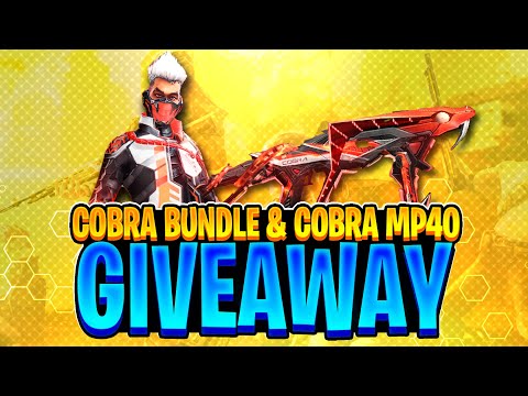 Giveaway Cobra Bundle Redeem Code || Custom Giveaway Cobra Bundle || Free Fire Live Giveaway