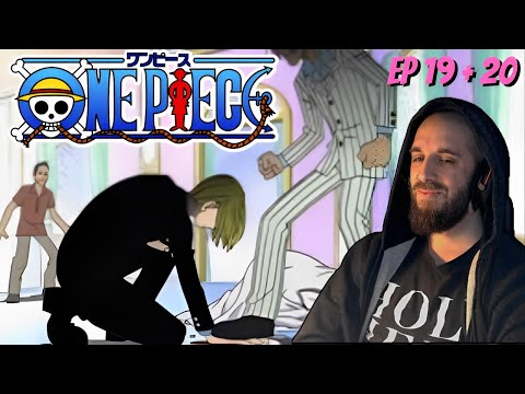 SANJI IS SO DANG COOL!! One Piece Episode 19 + 20 Reaction