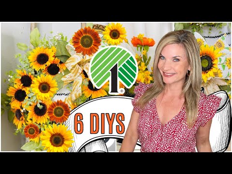 🌻6 DIY DOLLAR TREE FALL DECOR CRAFTS 🌻 I Love Fall ep 13 Olivia's Romantic Home DIY