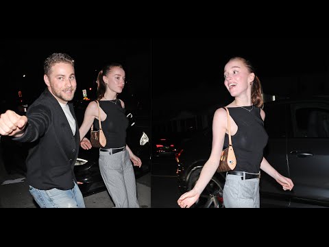 Phoebe Dynevor And Fiancé Cameron Fuller Step Out For Dinner With Friends At Giorgio Baldi!