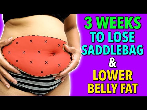 Lower Belly Fat and Saddlebag Reducer: 3-Week Plan