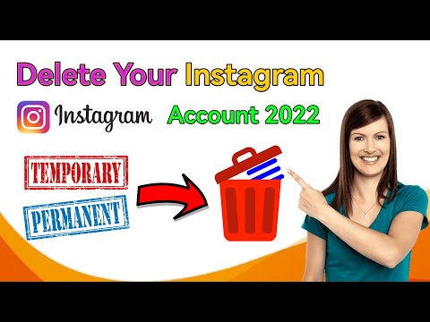 How To Delete Instagram Account | Instagram helpful Video | Learn With Santa