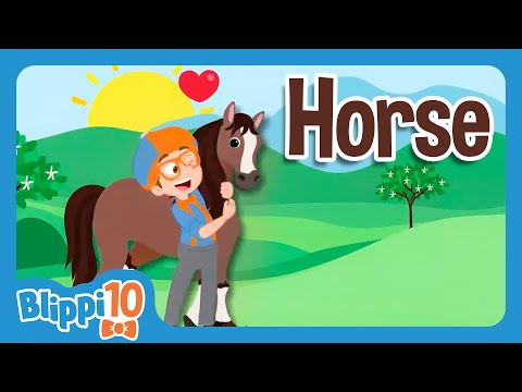 Blippi's Top 10 Moments with Animals | Blippi 🚀 | Nursery Rhymes