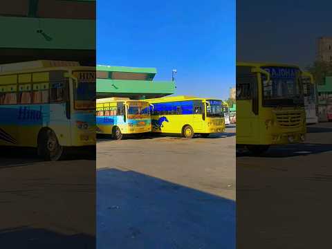 an amazing view of ludhiana bus stand 🥀🥀 amazing bus shorts 🥀🥀 buses of bathinda 🥀🥀 #ludhiana #bus